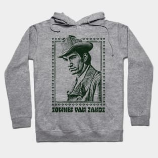 Townes Van Zandt / Vintage Look Design Hoodie